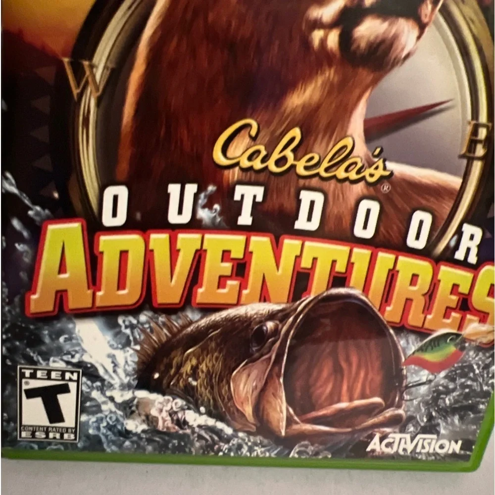 Xbox : Cabelas Outdoor Adventures Video Games Hunt And Fish Complete W/ Manual